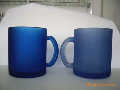 上海霖优实业发展 高档玻璃杯蒙砂加工专业服务